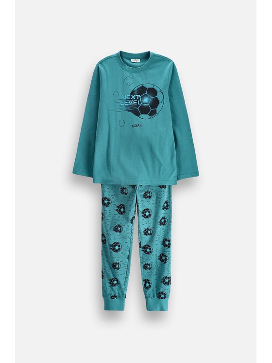 Coccodrillo Coccodrillo Pyžamo ZC6448113PJS-013 Tyrkysová Regular Fit