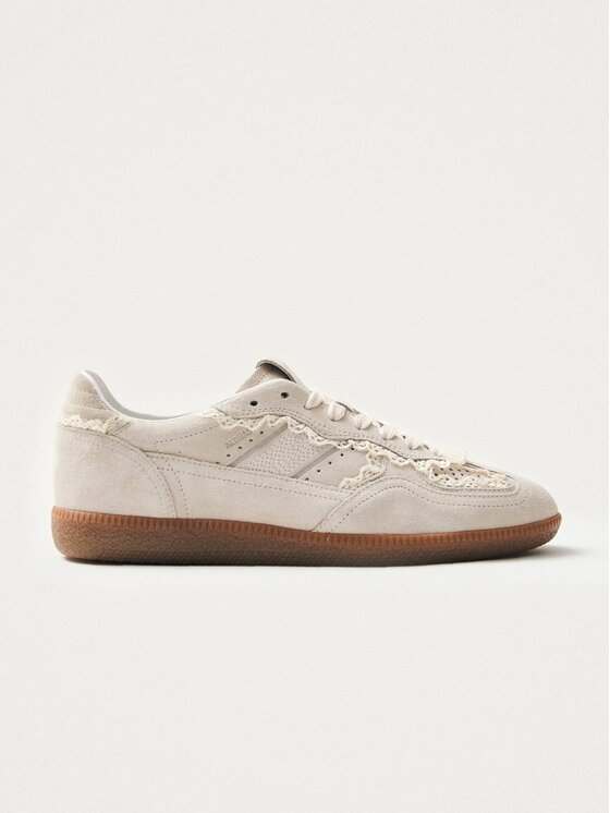 ALOHAS ALOHAS Laisvalaikio batai Tb.490 Crochet Cream Leather Sneakers Smėlio