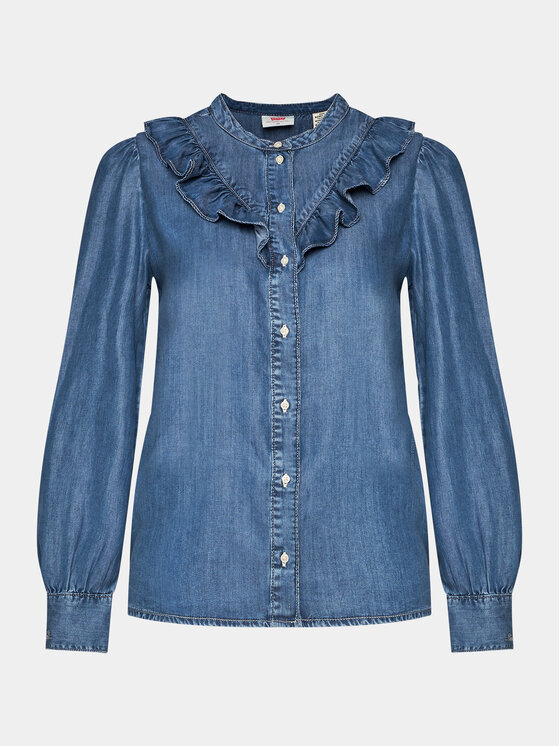 Levi's® Levi's® Τζιν πουκάμισο Carinna A8431-0000 Μπλε Regular Fit