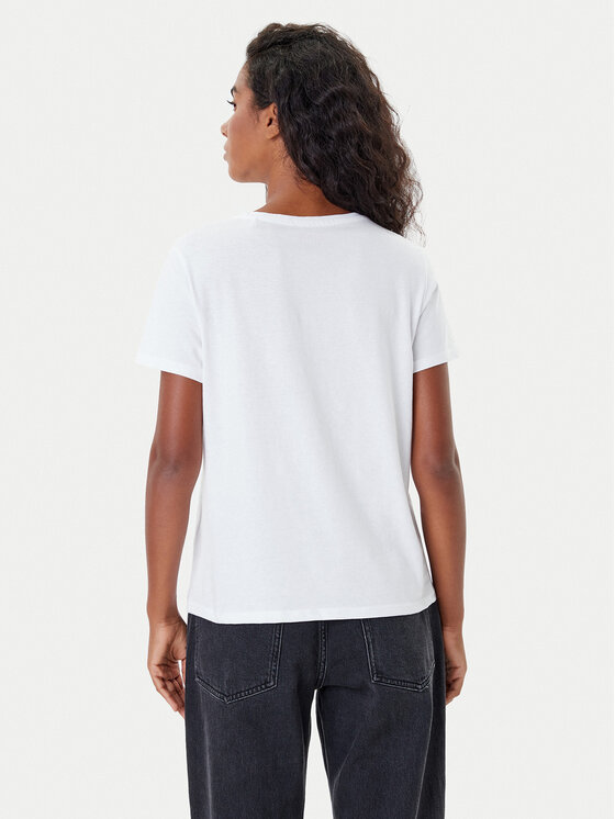 Mustang Mustang T-shirt Alma 1016748 Bijela Regular Fit