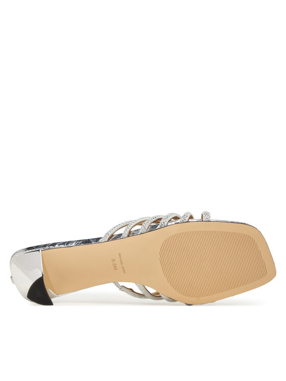 MICHAEL Michael Kors MICHAEL Michael Kors Pantoletten Haisley 40T5HSMS2S Silberfarben