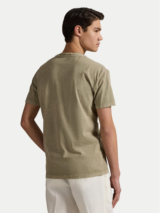 Polo Ralph Lauren Polo Ralph Lauren Футболка 710969628006 Хакі Custom Slim Fit