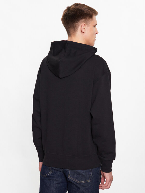 BOSS Boss Majica dugih rukava 50487134 Crna Regular Fit