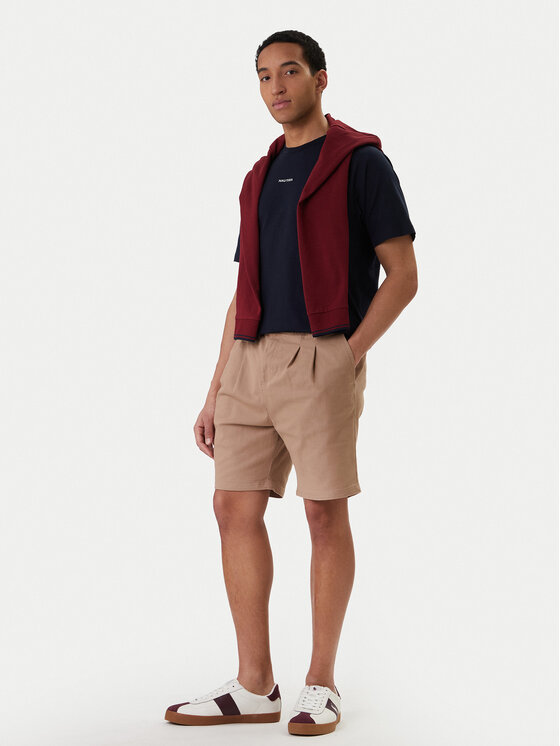 Nautica Nautica T-Shirt NCC04498 Granatowy Regular Fit