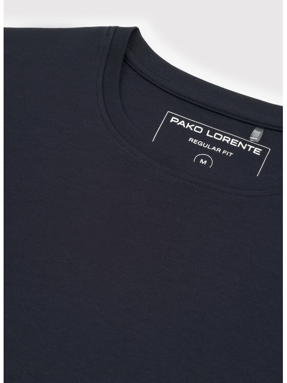 Pako Lorente Pako Lorente T-Shirt P000B-TT-005 Granatowy Regular Fit