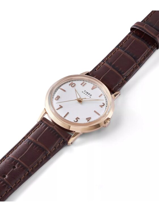Timex Timex Hodinky TW2Y37700 Hnědá