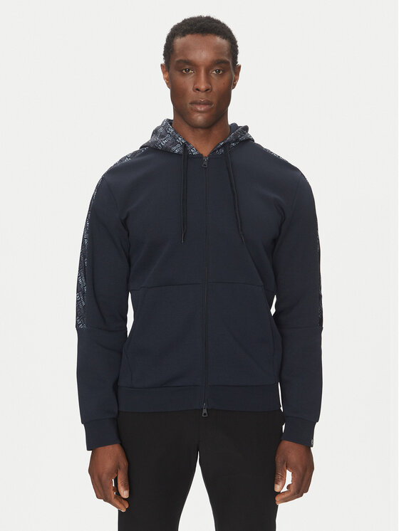 EA7 Emporio Armani EA7 Emporio Armani Majica dugih rukava 7M000209 AF12660 UB102 Tamnoplava Modern Fit