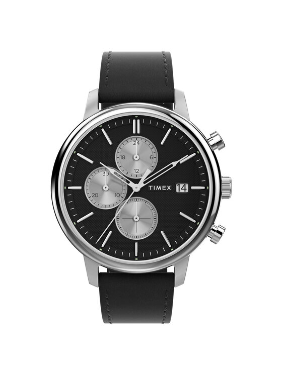 Timex Timex Zegarek TW2W13100 Czarny