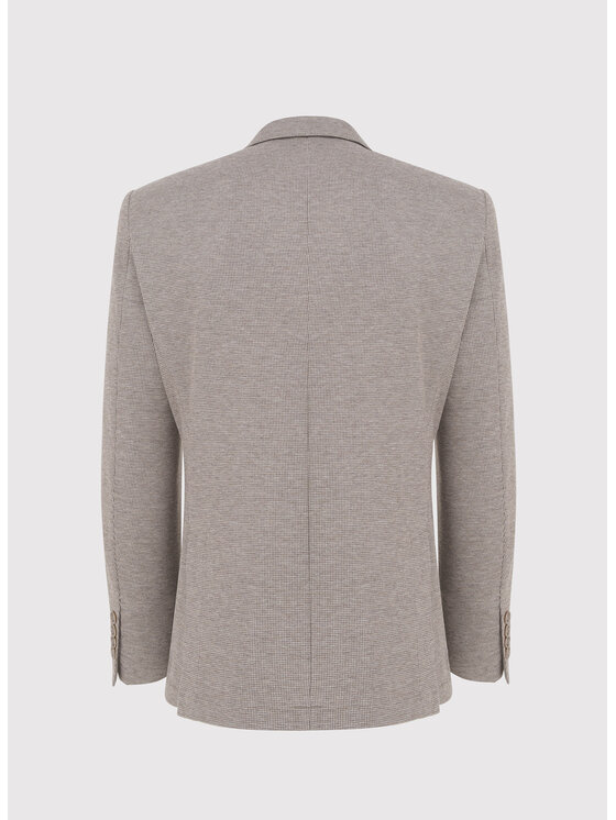 Pako Lorente Pako Lorente Marynarka P24WF-3X-010 Beżowy Slim Fit