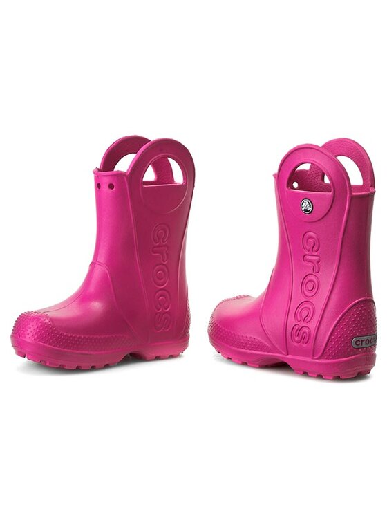 Crocs Crocs Gumicsizma Handle It Rain Boot Kids 12803 Rózsaszín