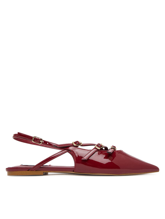 Steve Madden Steve Madden Baleríny Cianna SM11003709 Bordó