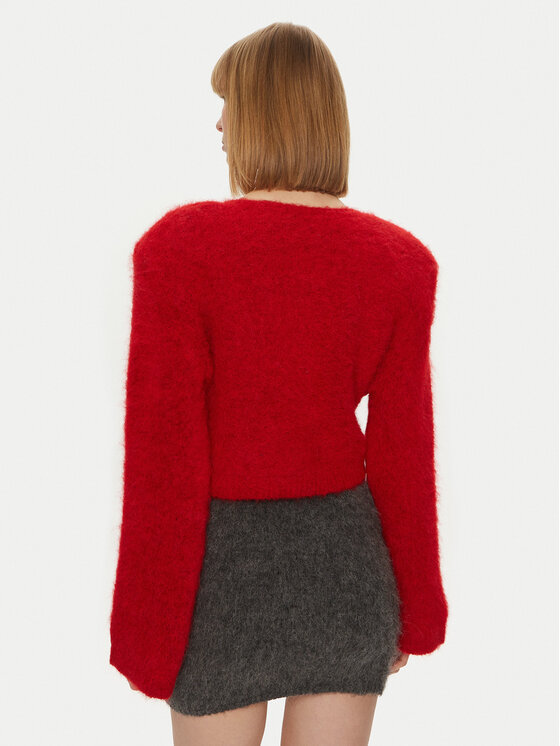 Gestuz Gestuz Maglione Safi 10908339 Rosso Loose Fit