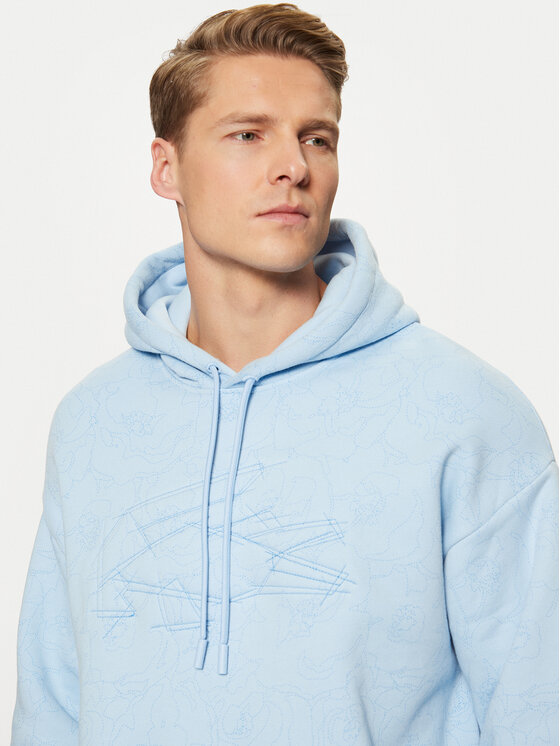 Lacoste Lacoste Μπλούζα SH3599 Γαλάζιο Relaxed Fit