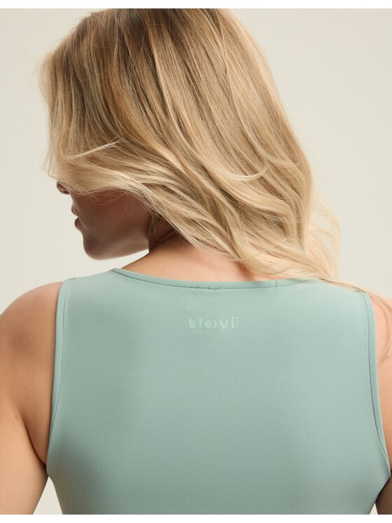 Esotiq Esotiq Top 43783 Zielony Regular Fit