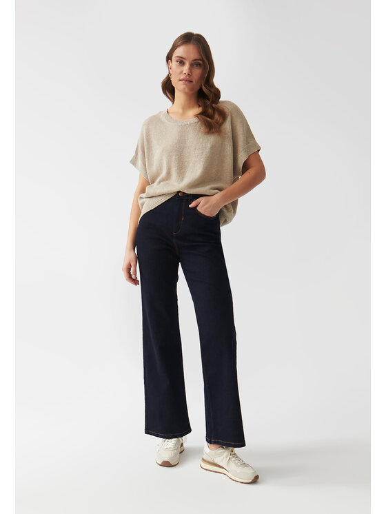 TATUUM TATUUM Sveter LIMIKO Béžová Classic Fit