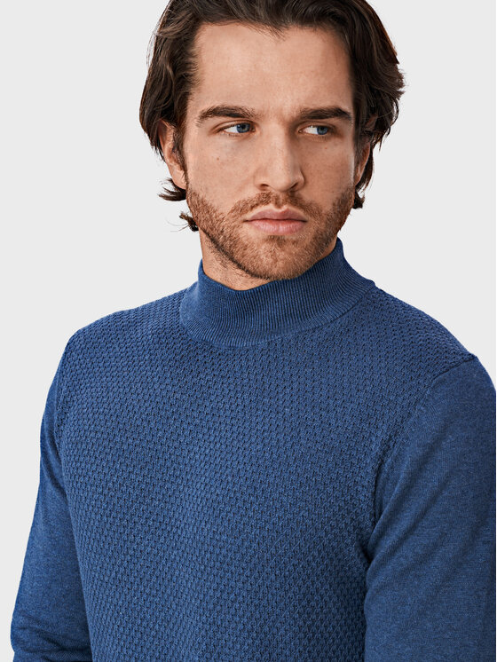 Evenemen Evenemen Sweter 1170018 Niebieski Slim Fit