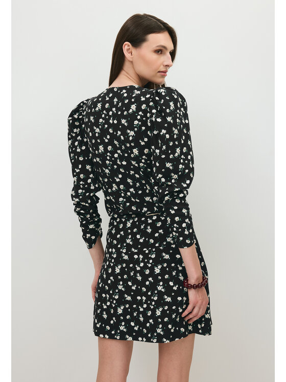 BIZUU BIZUU Mini sukně LANNIL ASSYMETRICAL SKIRT Černá Standard Fit