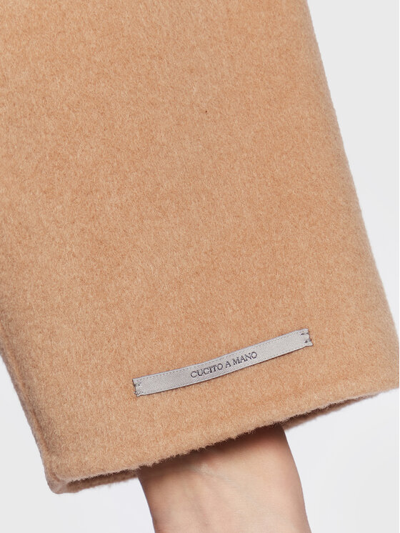 Marella Marella Cappotto di lana Era 30860227 Marrone Regular Fit