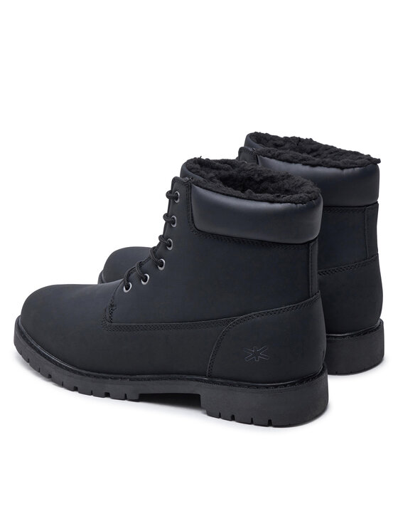 Mjuka Mjuka Schnürstiefeletten NWINN301C Schwarz