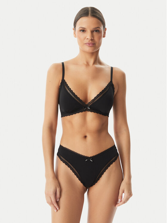 HUGO HUGO Bralette krūšturis Unique 50545720 Melns