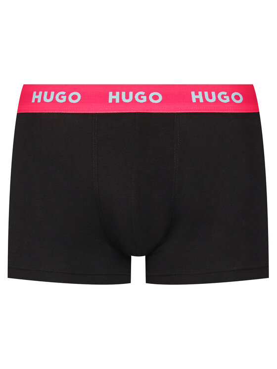 HUGO HUGO 3 darab boxer 50532611 Fekete
