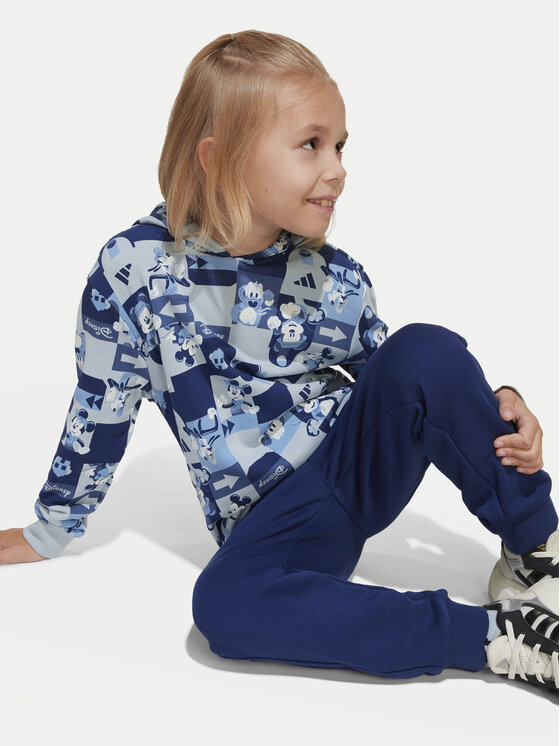 adidas adidas Спортивний костюм Disney Mickey Mouse JD4551 Голубий Regular Fit
