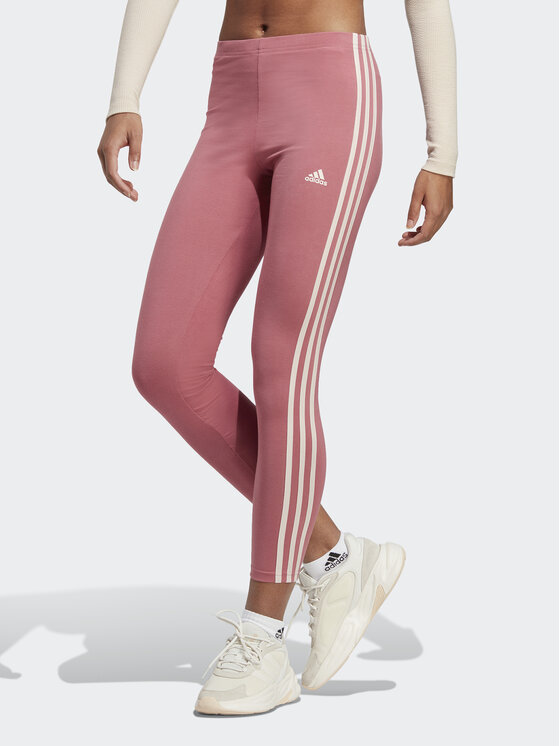 Adidas essentials 3 stripe tights online