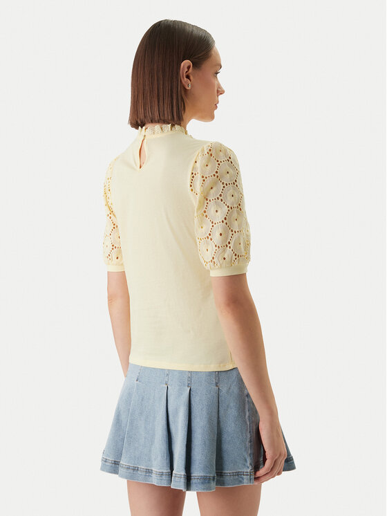 Morgan Morgan Bluse 241-DULIE Gelb Regular Fit