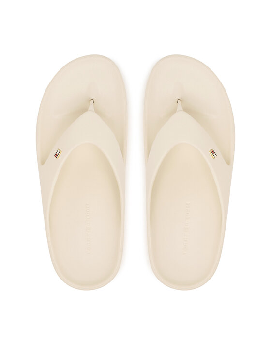 Tommy Hilfiger Tommy Hilfiger Čības uz pirksta FW0FW09200 Écru