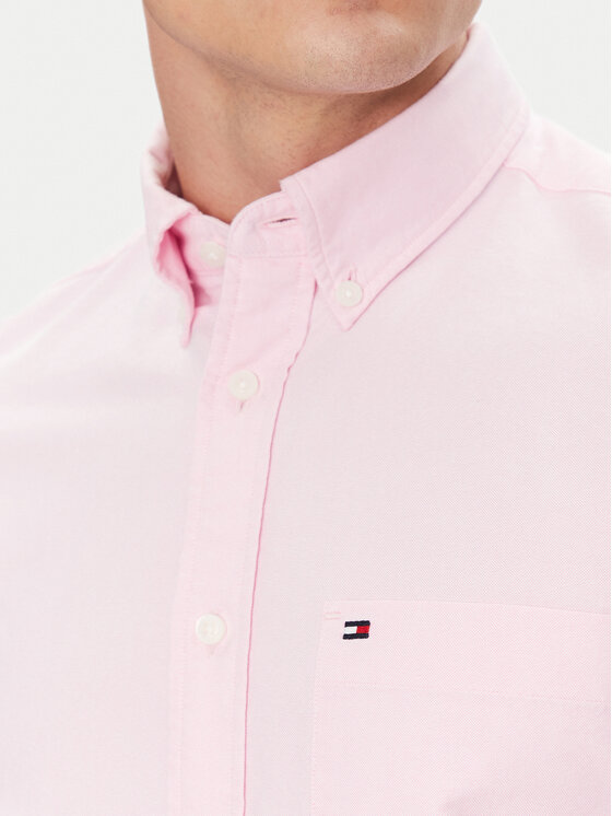 Tommy Hilfiger Tommy Hilfiger Košile Heritage MW0MW36272 Růžová Regular Fit