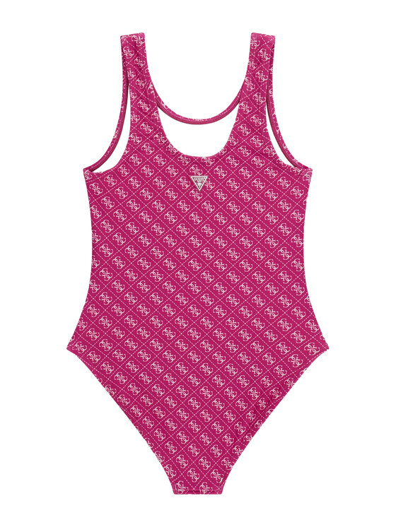 Guess Guess Bikiny J6GZ35 MC052 Tmavo ružová
