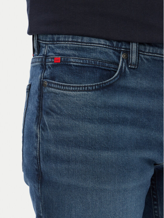 HUGO HUGO Jeansy HUGO 734 50561246 Niebieski Extra Slim Fit