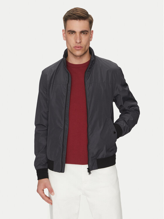 Geox Geox Преходно яке Vincit M5522E T3205 F9137 Сив Regular Fit