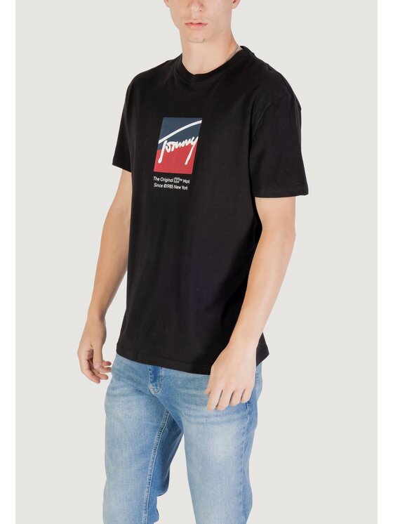 Tommy Jeans Tommy Jeans T-shirt TJM REG RWB DNA TEE Nero Casual Fit