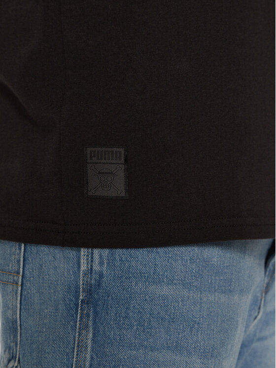 Puma Puma T-särk One Piece 624665 Must Regular Fit