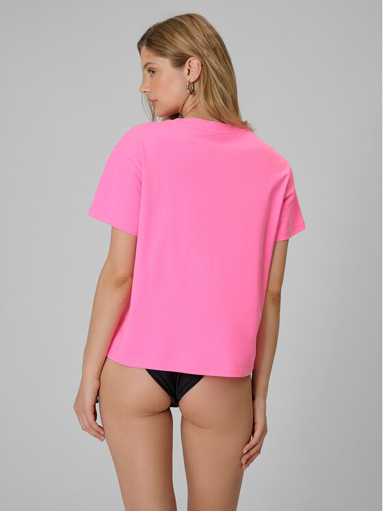4F 4F T-Shirt T-SHIRT GALLERY Różowy Loose Fit