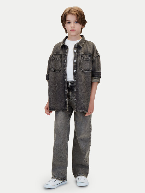 Calvin Klein Calvin Klein Jeans Skater LVCKTJC21B Dunkelgrau Regular Fit