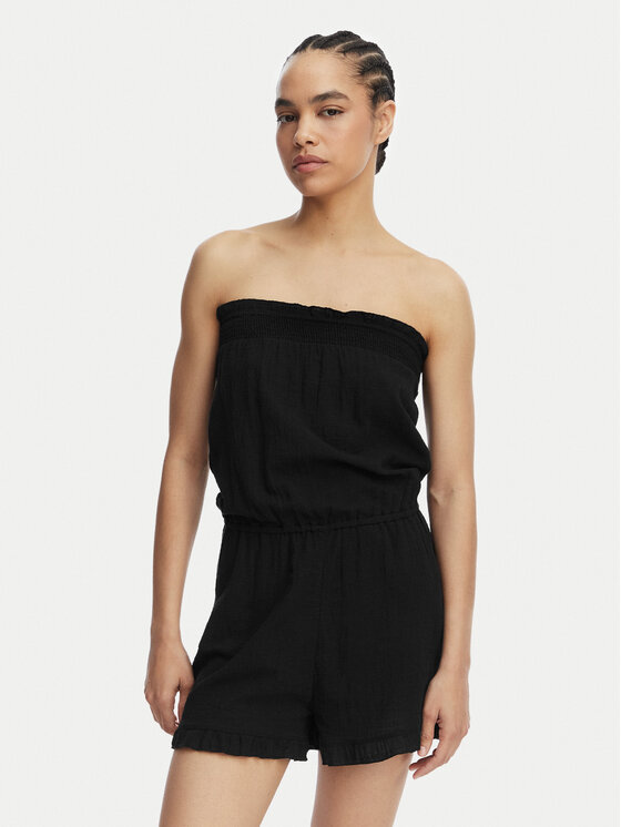 Banana Moon Salopetă Wayan Tafalia MWW01 Negru Regular Fit