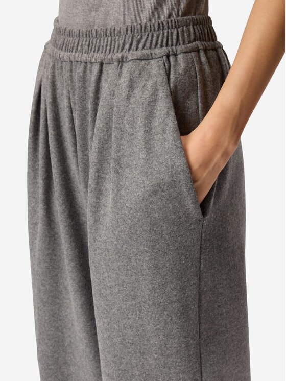 PINKO PINKO Jazdecké nohavice Ramona pantalone flanella Sivá Regular Fit