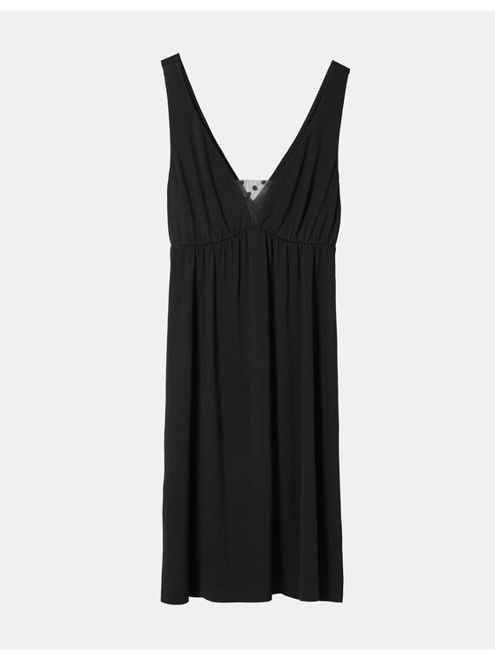 Esotiq Esotiq Koszula nocna 41260-99X Czarny Regular Fit