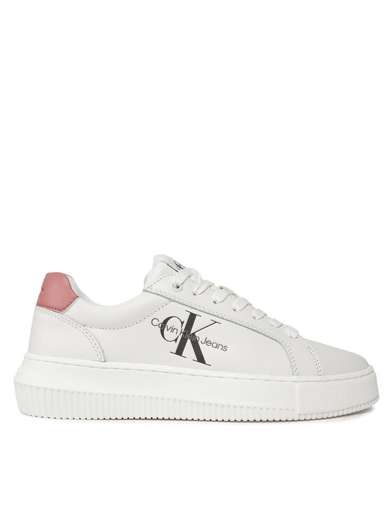 Calvin Klein Jeans Sneakersy YW0YW00823 Biela