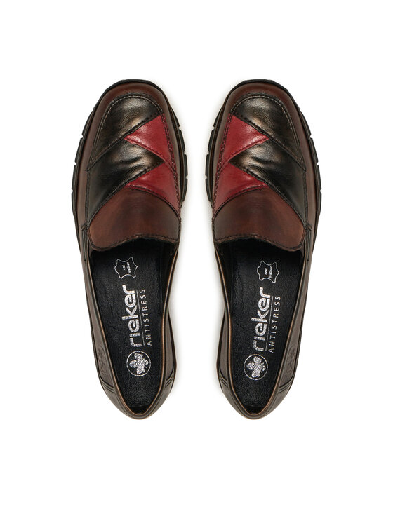 Rieker Rieker Mocasini 53785-25 Maro