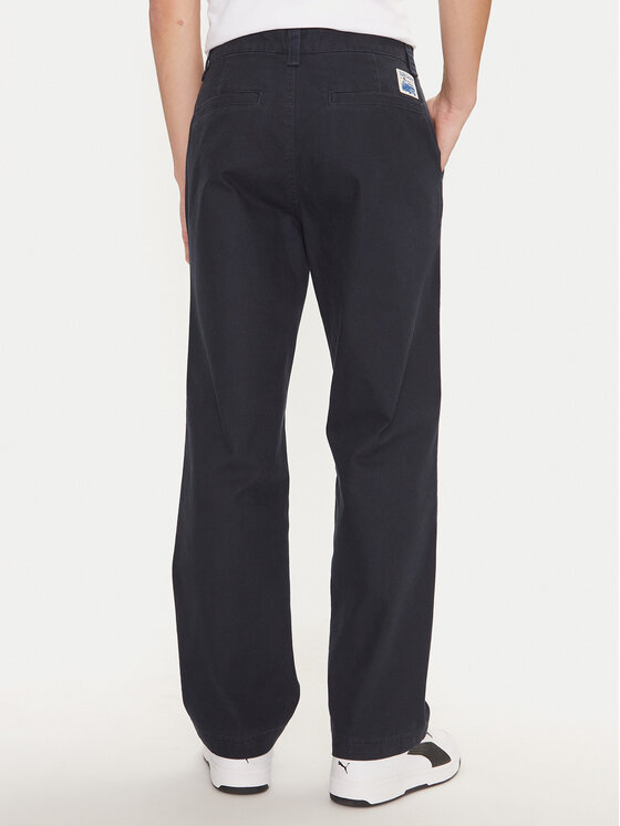Champion Champion Spodnie materiałowe 220506 Granatowy Straight Leg