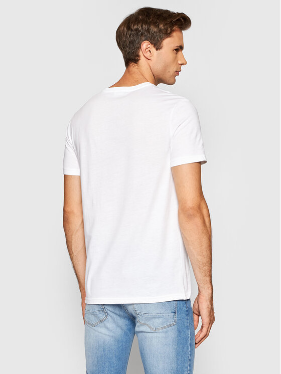United Colors Of Benetton United Colors Of Benetton T-krekls 3U53J4231 Balts Regular Fit