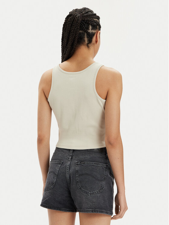 Wrangler Wrangler Τοπ Logo 112350281 Μπεζ Slim Fit