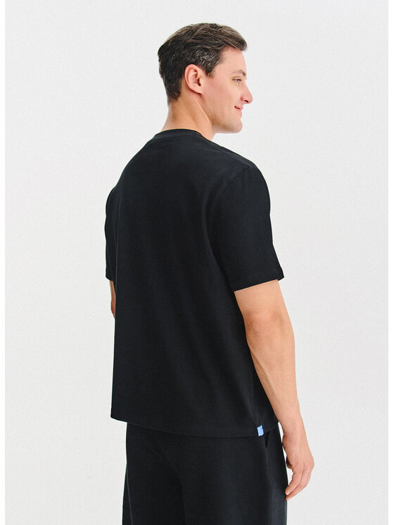 Pako Lorente Pako Lorente T-Shirt U25WB-TT-001 Czarny Oversize