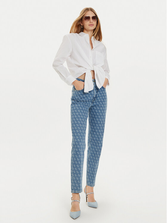 Guess Guess Džínsy W4BA21 D5HQ2 Modrá Regular Fit