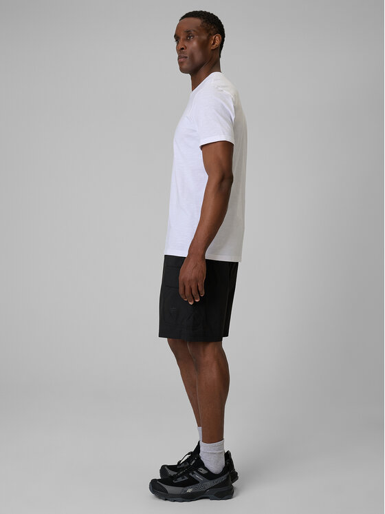4F 4F Szorty sportowe TREKKING Czarny Regular Fit