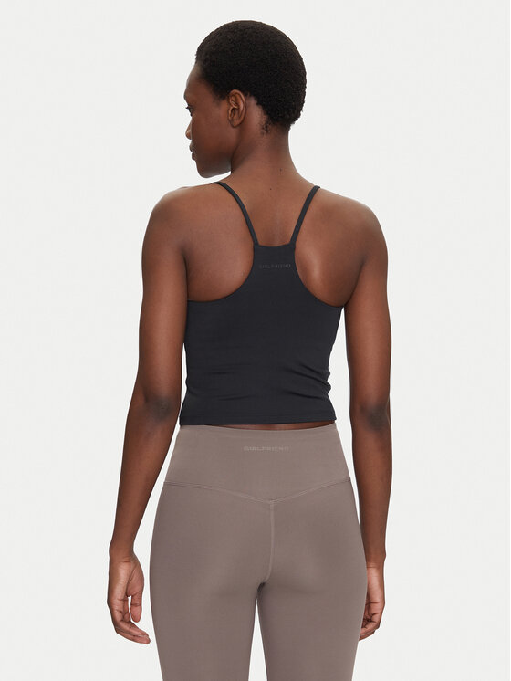 Girlfriend Collective Girlfriend Collective Τοπ Float Willa 1031 Μαύρο Slim Fit