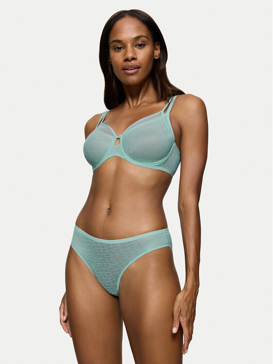 Triumph Triumph Σλιπ κλασικά Signature Sheer 10222554 Πράσινο